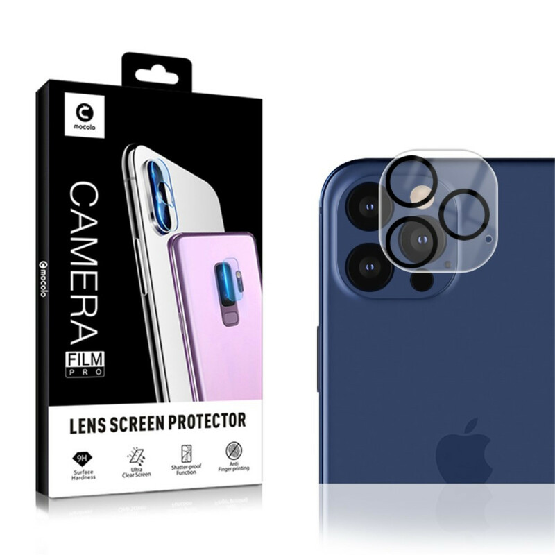 Karkaistun lasin suojaus iPhone 12 / 12 Pro -objektiiveille