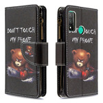 Huawei P Smart 2020 vetoketjullinen tasku Bear Case