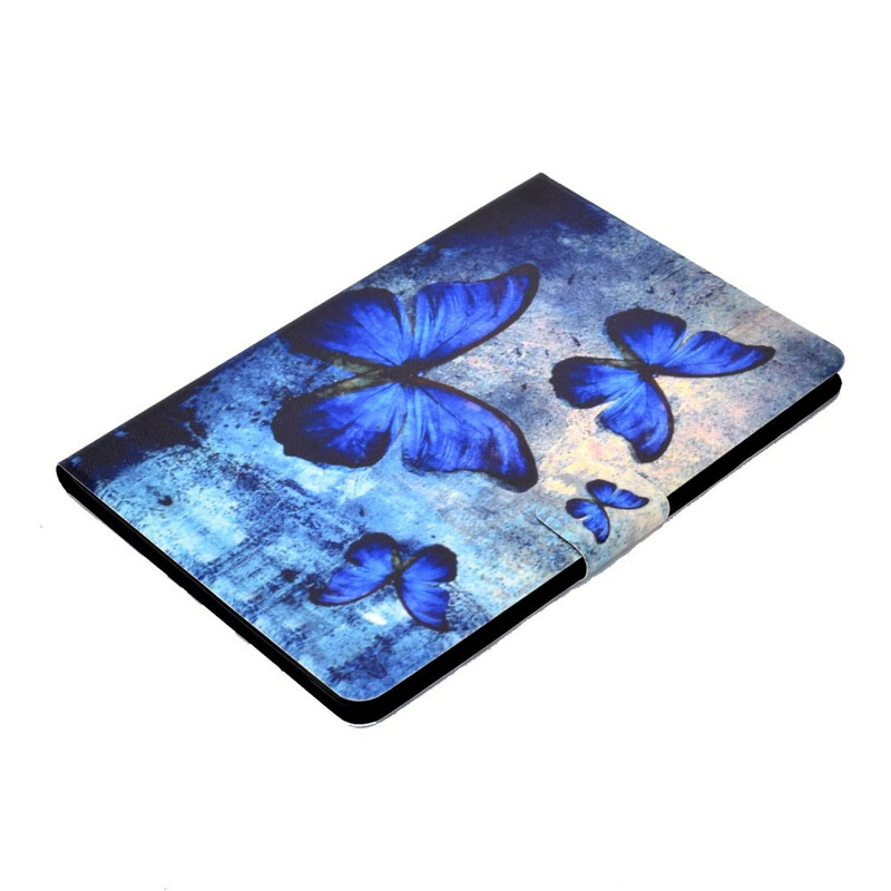 Kotelo Huawei MediaPad T3 10 sininen perhoset