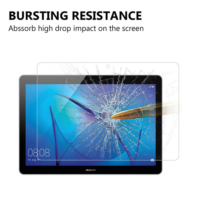 0,25 mm karkaistua lasia näytönsuoja Huawei MediaPad T3 10 varten