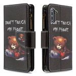 Samsung Galaxy Note 10 vetoketjullinen kotelo Bear