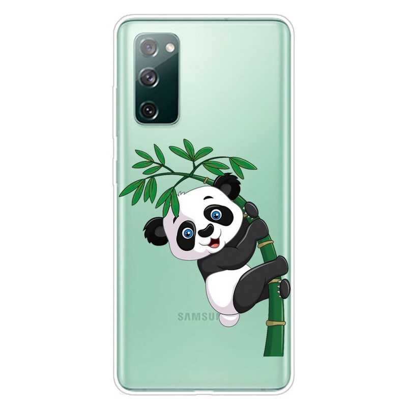 Samsung Galaxy S20 FE selkeä tapaus Panda Bambusta