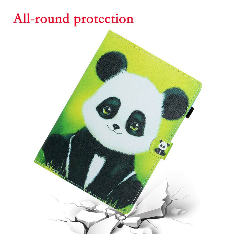 Samsung Galaxy Tab A 8.0 (2019) Kotelo Happy Panda - onnellinen panda