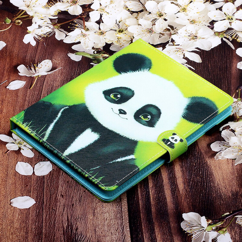 Samsung Galaxy Tab A 8.0 (2019) Kotelo Happy Panda - onnellinen panda