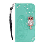 Samsung Galaxy S20 FE Case Mandala Pöllö ja Charm
