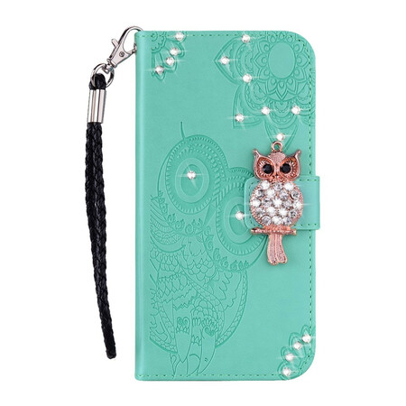 Samsung Galaxy S20 FE Case Mandala Pöllö ja Charm