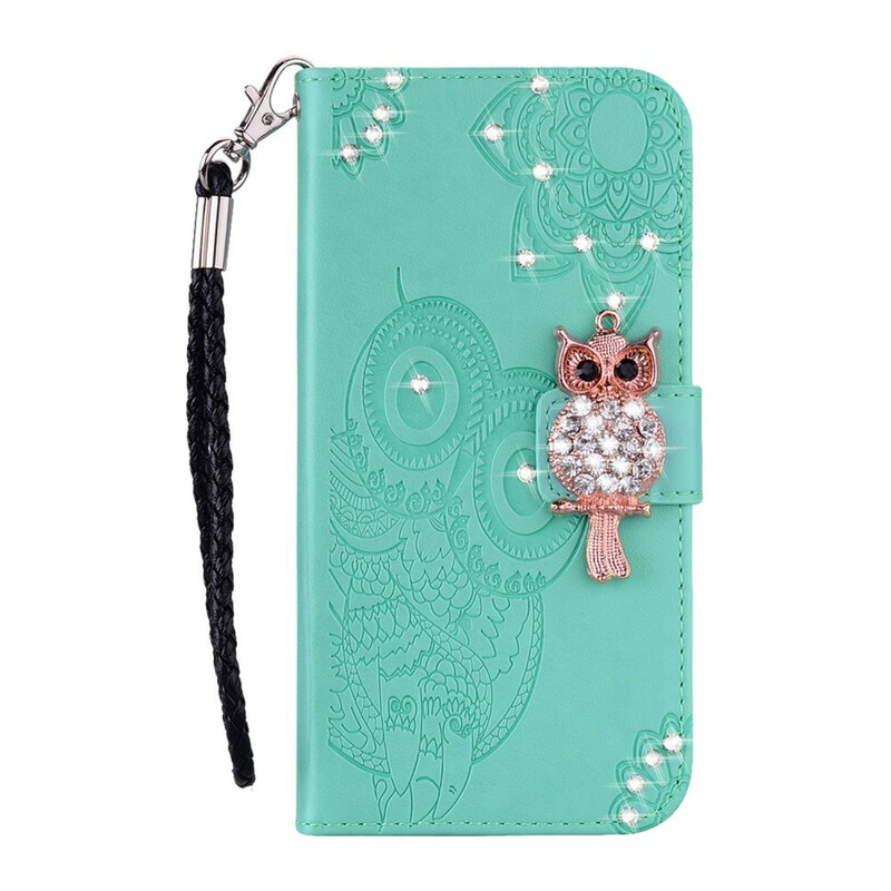 Samsung Galaxy S20 FE Case Mandala Pöllö ja Charm