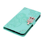 Samsung Galaxy S20 FE Case Mandala Pöllö ja Charm