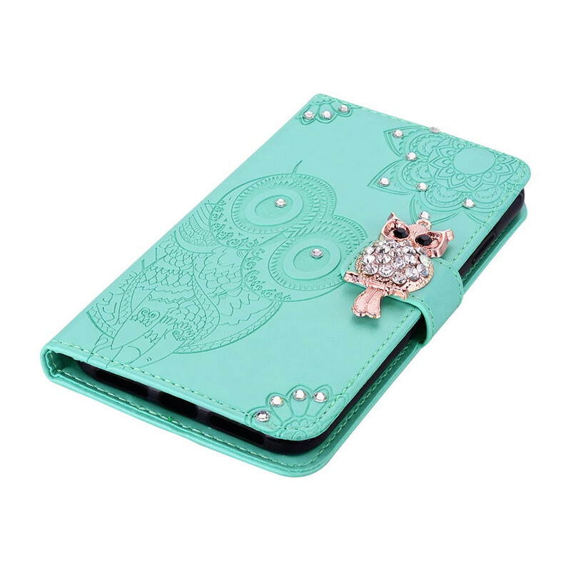 Samsung Galaxy S20 FE Case Mandala Pöllö ja Charm