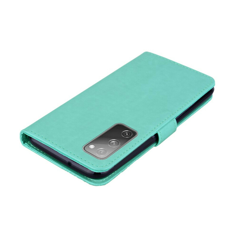 Samsung Galaxy S20 FE Case Mandala Pöllö ja Charm