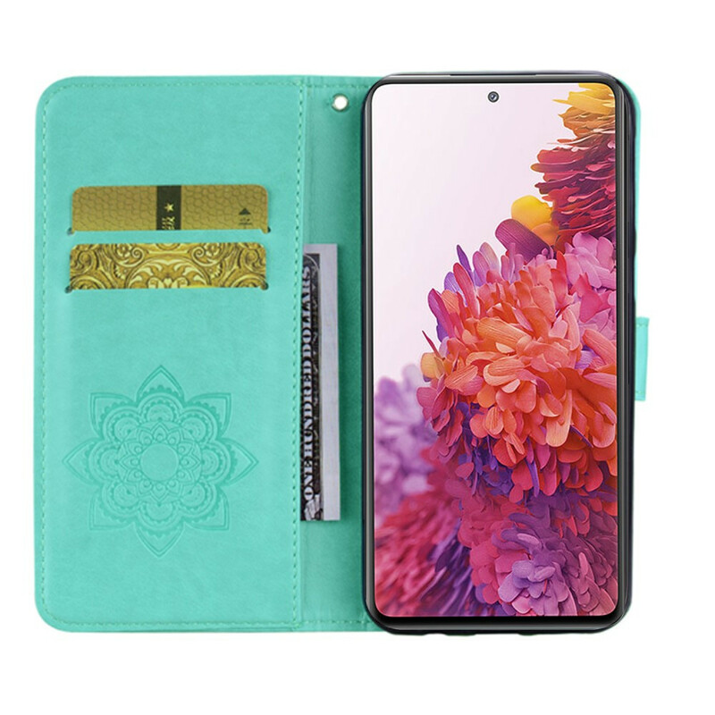 Samsung Galaxy S20 FE Case Mandala Pöllö ja Charm