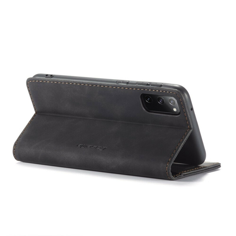 Flip Cover Samsung Galaxy S20 FE CASEME keinonahkainen kansi