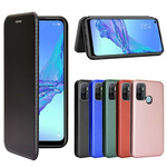 Flip Cover Oppo A53 silikoni hiilikuitu värillinen