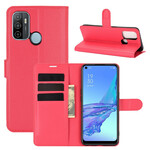 Oppo A53 keinonahkainen Classic Litchi Case