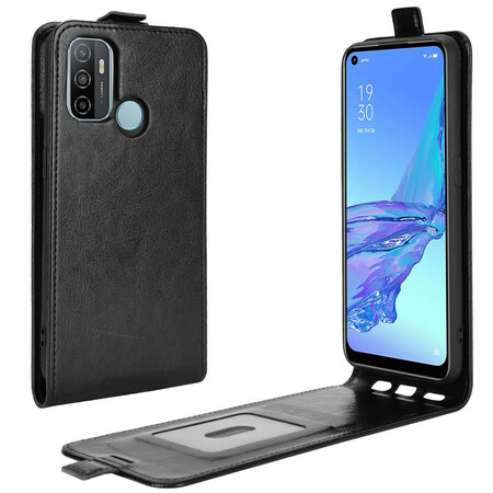 Kotelo Oppo A53 Pystysuora läppä Nahka Effect