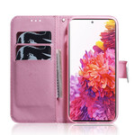 Samsung Galaxy S20 Kotelo FE Kukka Vanha vaaleanpunainen