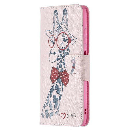 Xiaomi Poco X3 Giraffe Intello Case -kotelo