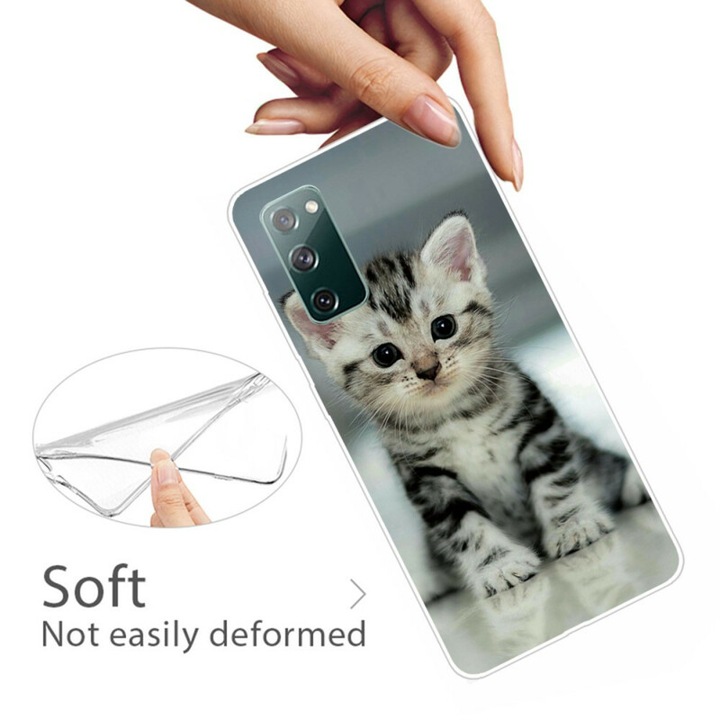 Samsung Galaxy S20 FE Kotelo Kitten Kitten Kitten