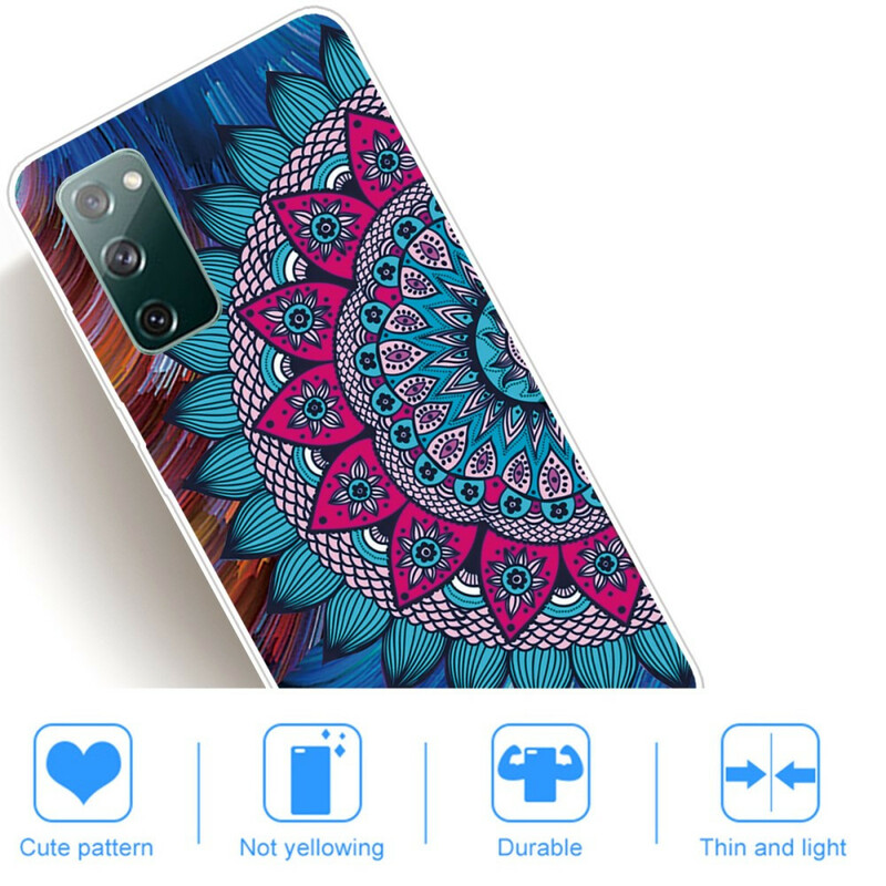 Samsung Galaxy S20 FE Case Mandala värillinen