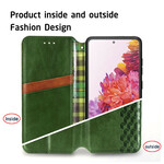 Flip Cover Samsung Galaxy S20 FE keinonahkainen timanttitekstiili