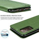 Flip Cover Samsung Galaxy S20 FE keinonahkainen timanttitekstiili