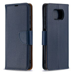 Xiaomi Poco X3 Litchi Case vino läppä