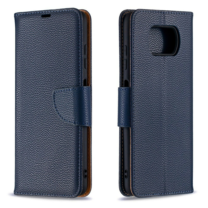 Xiaomi Poco X3 Litchi Case vino läppä