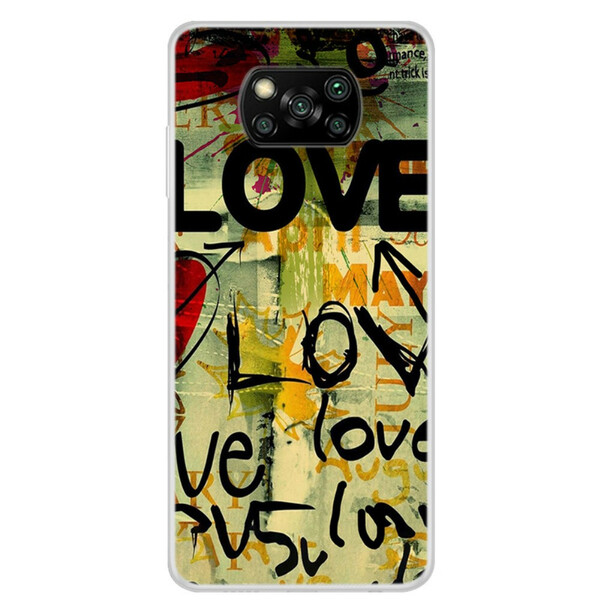 Xiaomi Poco X3 Rakkaus ja rakkaus Case