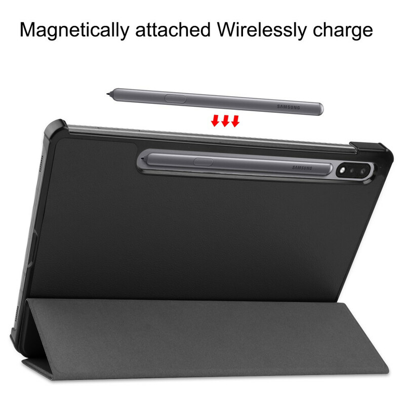 Smart Case Samsung Galaxy Tab S7 Tri Fold Stylus haltija
