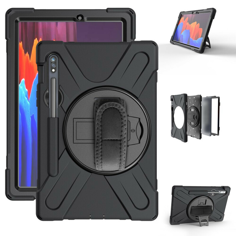 Samsung Galaxy Tab S7 Utra Resistant Kotelo hihnalla