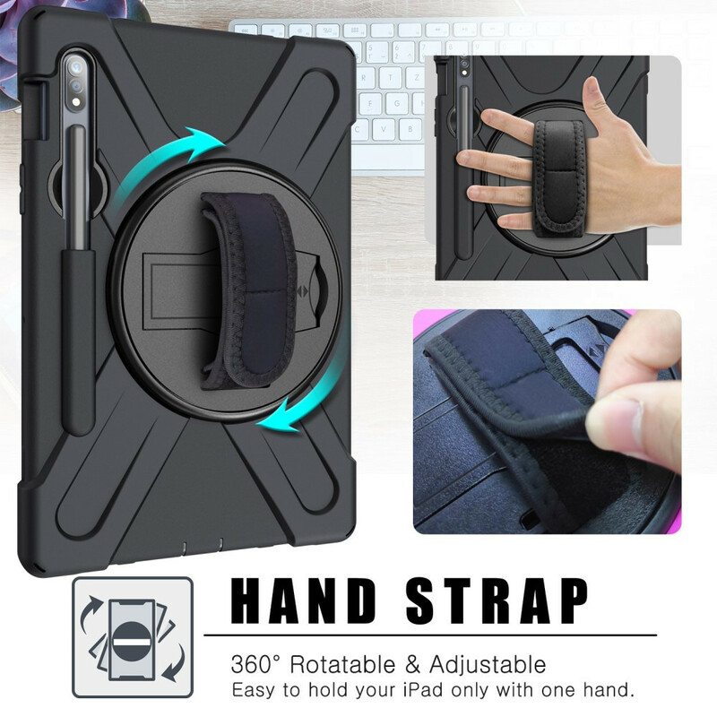 Samsung Galaxy Tab S7 Utra Resistant Kotelo hihnalla