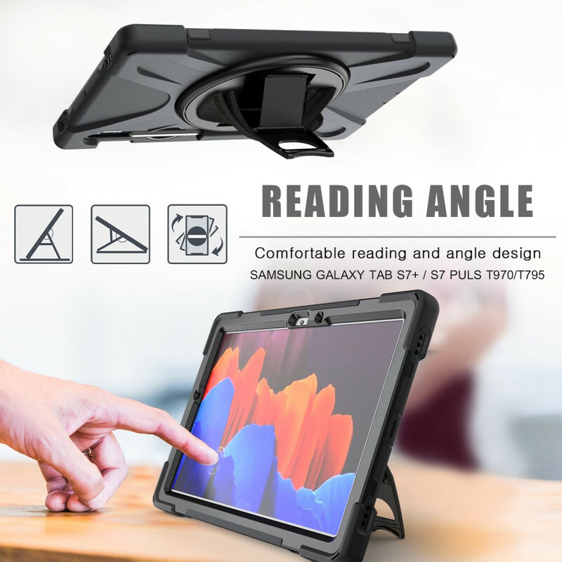 Samsung Galaxy Tab S7 Utra Resistant Kotelo hihnalla