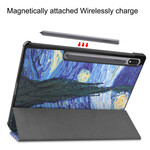 Smart Case Samsung Galaxy Tab S7 Plus Vahvistettu Van Gogh