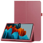 Samsung Galaxy Tab S7 Plus keinonahkakotelo Lychee