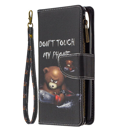 Realme C11 vetoketjullinen Pocket Bear Case