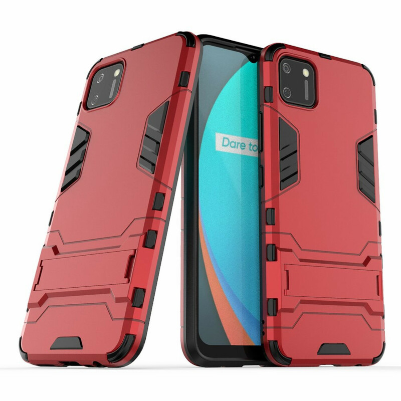 Realme C11 erittäin kestävä kotelo Kieli