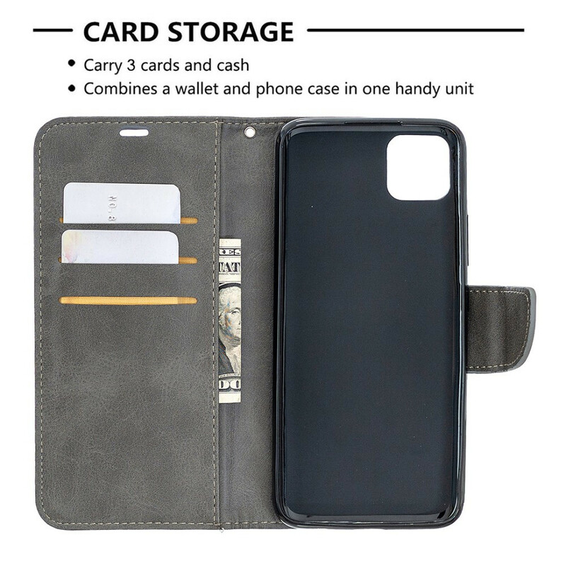 Kansi Realme C11 Sileä viisto läppä