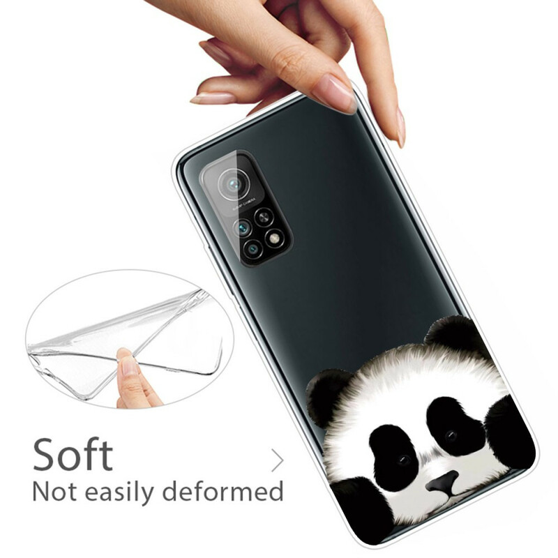 Xiaomi Mi 10T / 10T Pro läpinäkyvä Panda kotelo