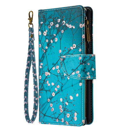 Samsung Galaxy A42 5G 5G vetoketjullinen tasku Tree Case