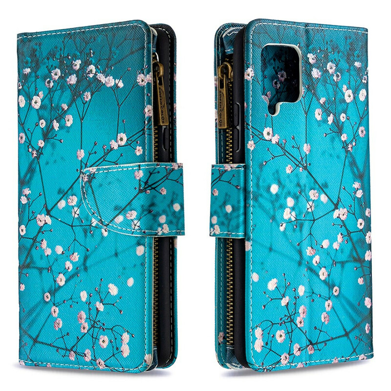Samsung Galaxy A42 5G 5G vetoketjullinen tasku Tree Case Samsung Galaxy A42 5G 5G vetoketjullinen tasku Tree Case