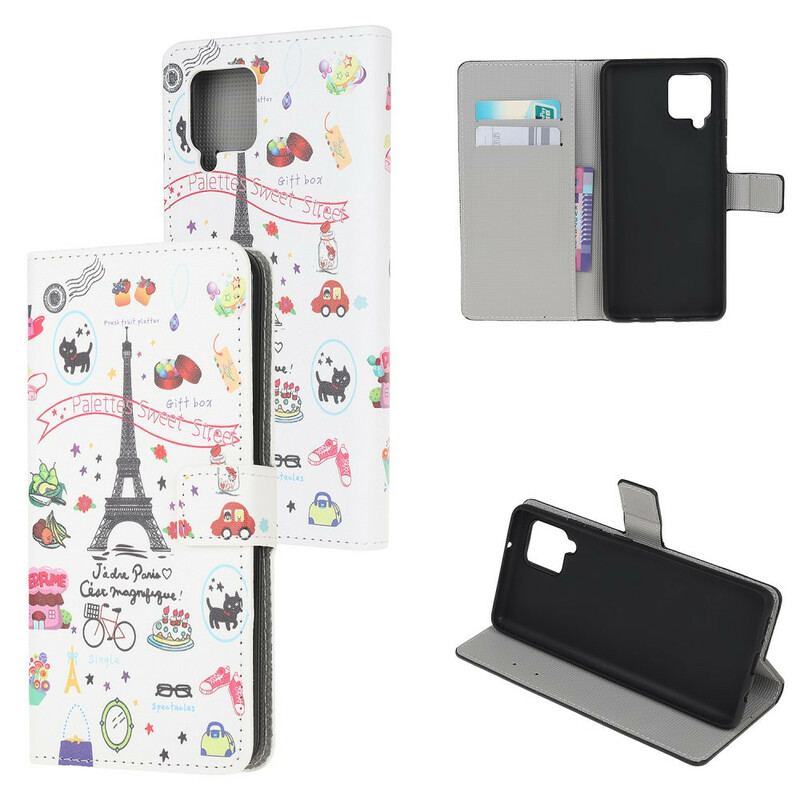 Samsung Galaxy A42 5G Case I love Paris