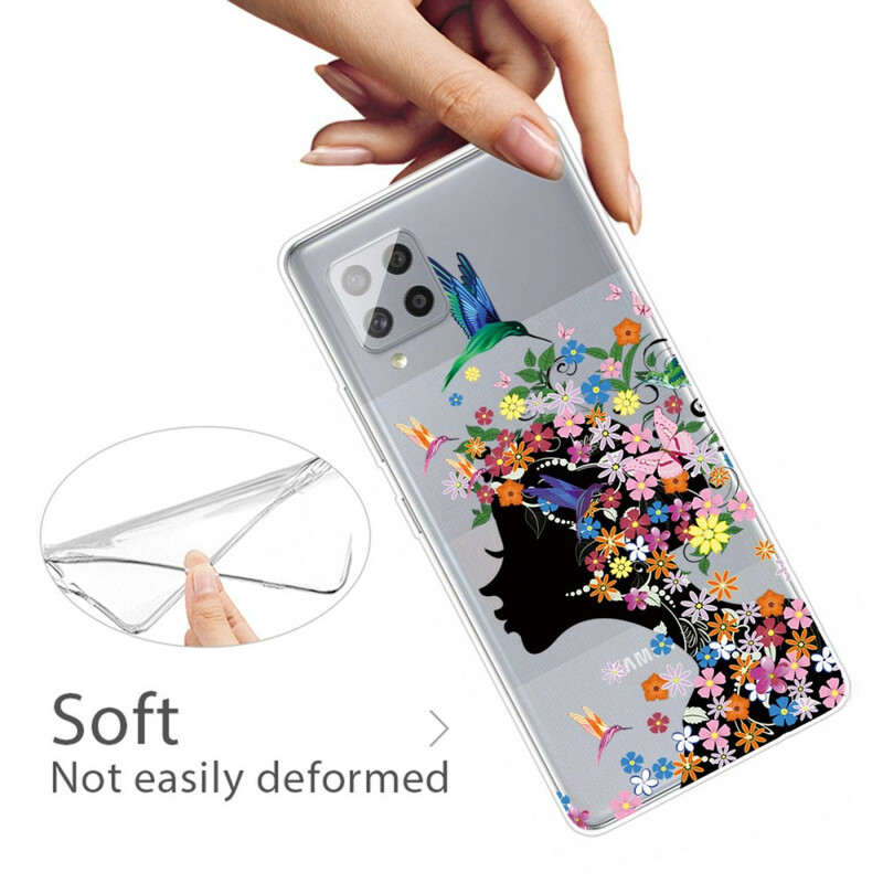 Samsung Galaxy A42 A42 5G Case Kaunis kukallinen pää