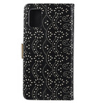 Samsung Galaxy A51 5G Lace lompakko kotelo hihnalla