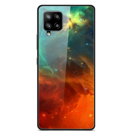 Samsung Galaxy A42 5G Taivas punainen ja vihreä Case