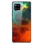 Samsung Galaxy A42 5G Taivas punainen ja vihreä Case