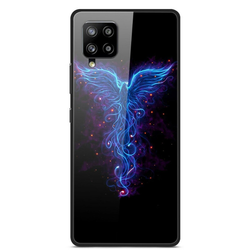 Samsung Galaxy A42 5G Case Phoenix karkaistu lasi