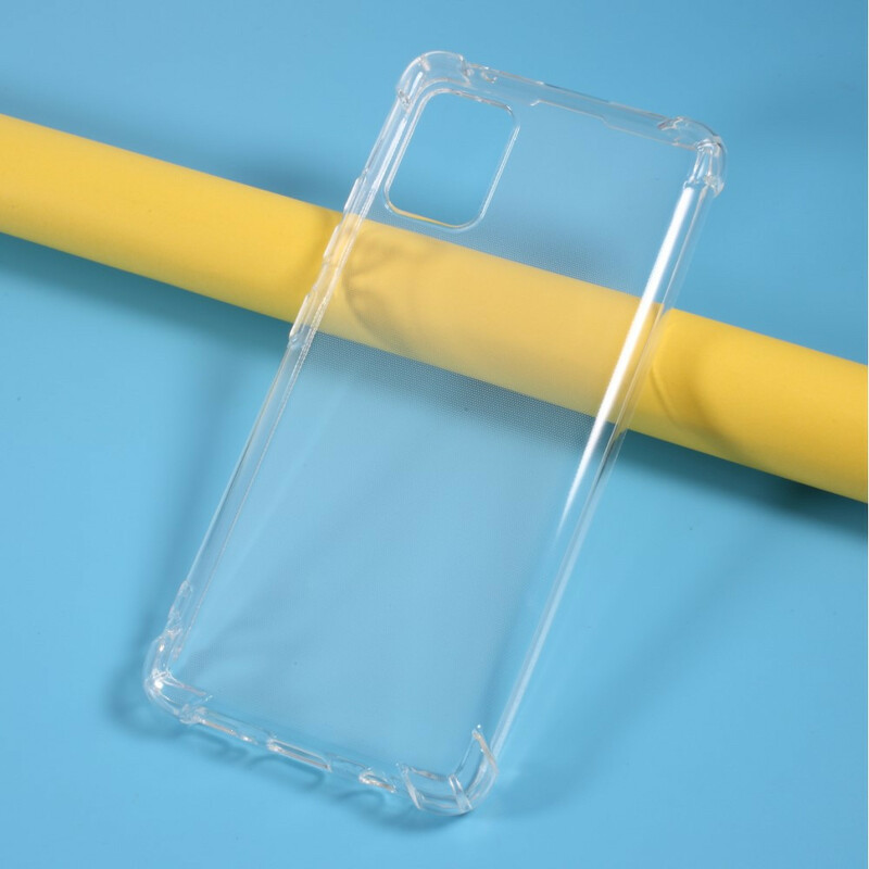 Samsung Galaxy A51 5G Clear Case Vahvistetut kulmat