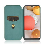 Flip Cover Samsung Galaxy A42 5G Hiilikuitu
