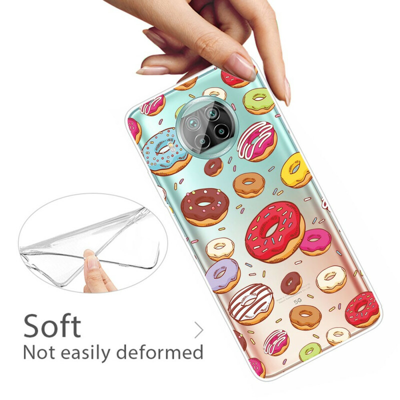 Xiaomi Mi 10T Lite Rakkaus Donuts Case Kotelo