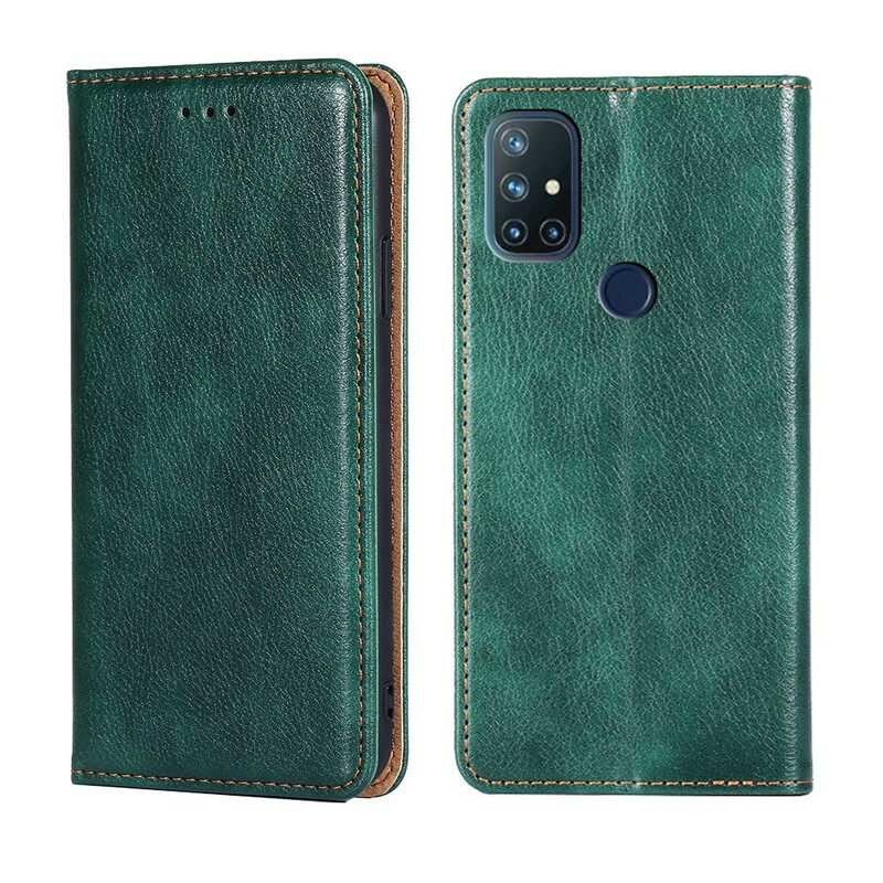 Flip Cover OnePlus North N10 Style Nahka Ohut nahka Flip Cover OnePlus North N10 Style Nahka Ohut nahka